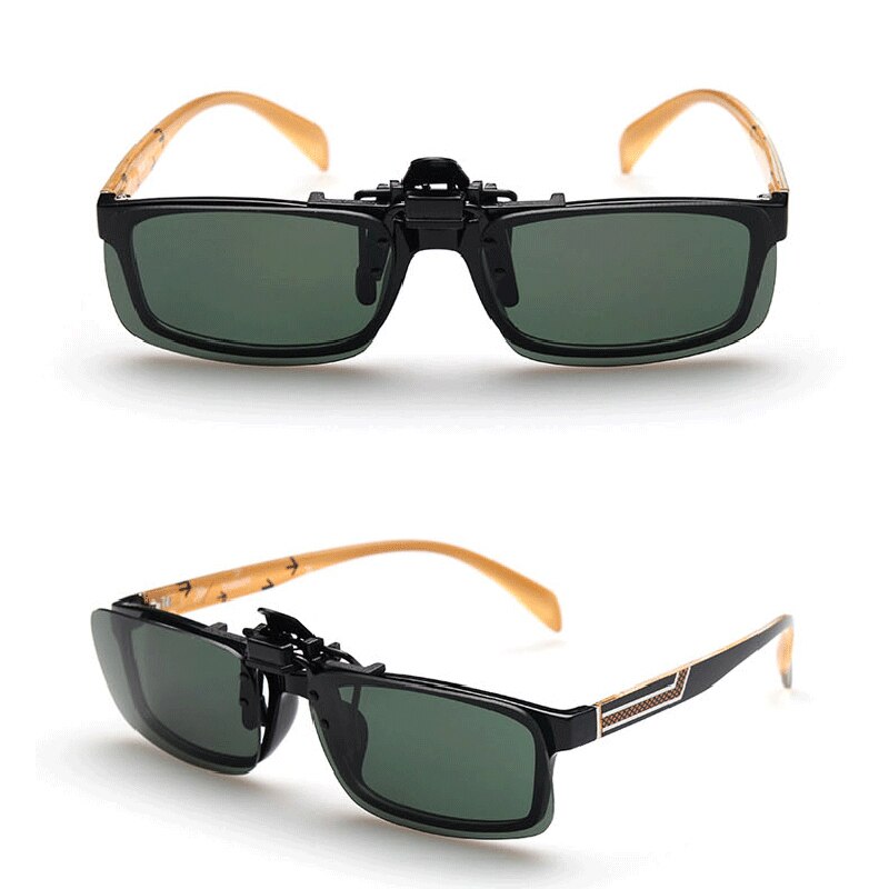 Bilbriller  uv400 anti-uva polariserte solbriller menns fiskebriller klipp dag / nattesyn