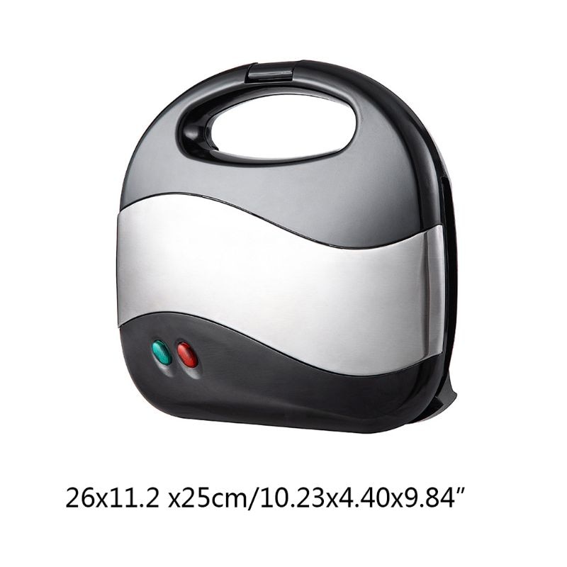 Small Electric Sandwich Toaster EU Plug Press with Portion Non-stick Coating Sandwich Maker Easy Clean Household Cooking