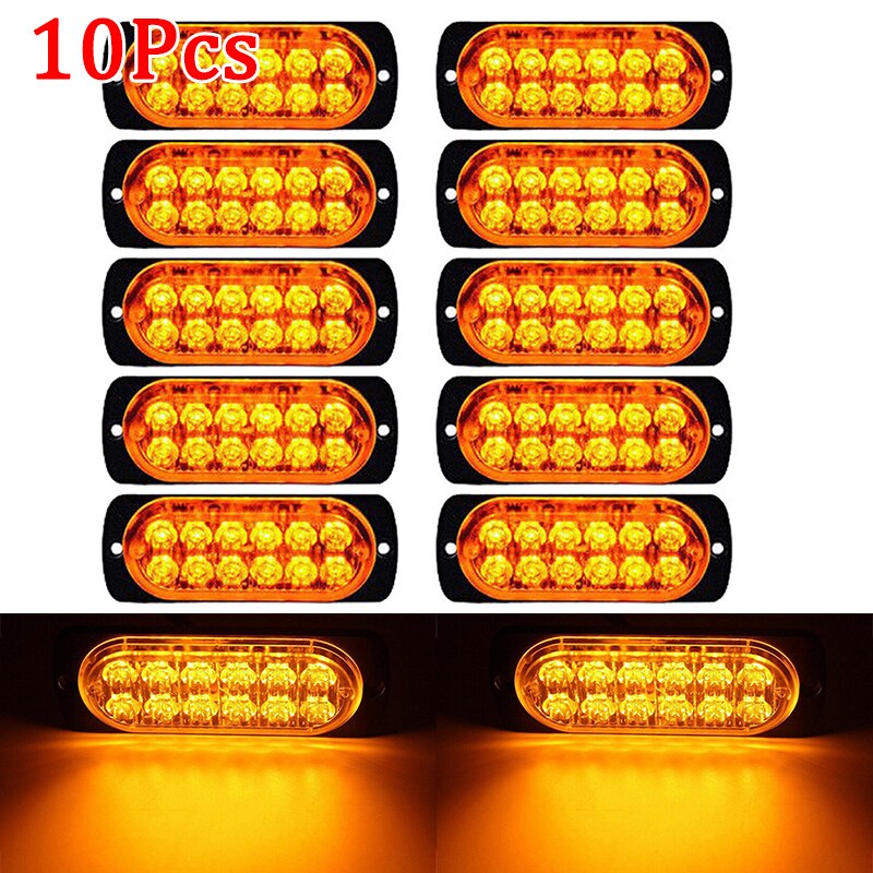 Truck Working Light Warning Fog Working 12V-24V Transparent Replacement