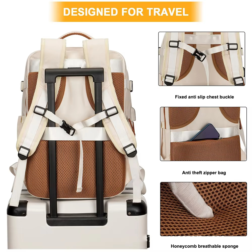 Buylor 45x20x30 Easyjet Cabin Bags Laptop Backpacks Women Easyjet Backpack Travel Backpack for Men Casual Daypack for Weekender