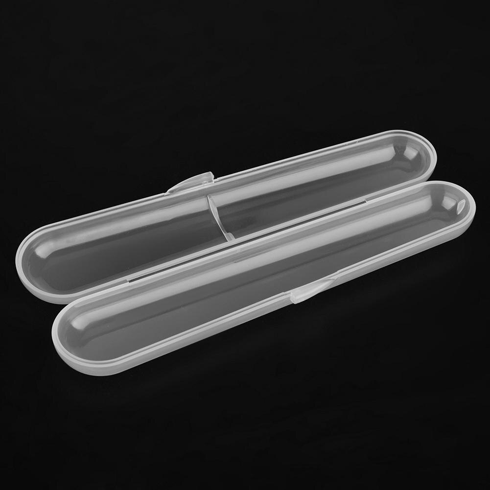 1/2/5pcs Baby Peuter Food Grade Lepel Box Kids Storage Case Box Houder voor Baby Siliconen lepel Reizen Transparante Opbergdoos