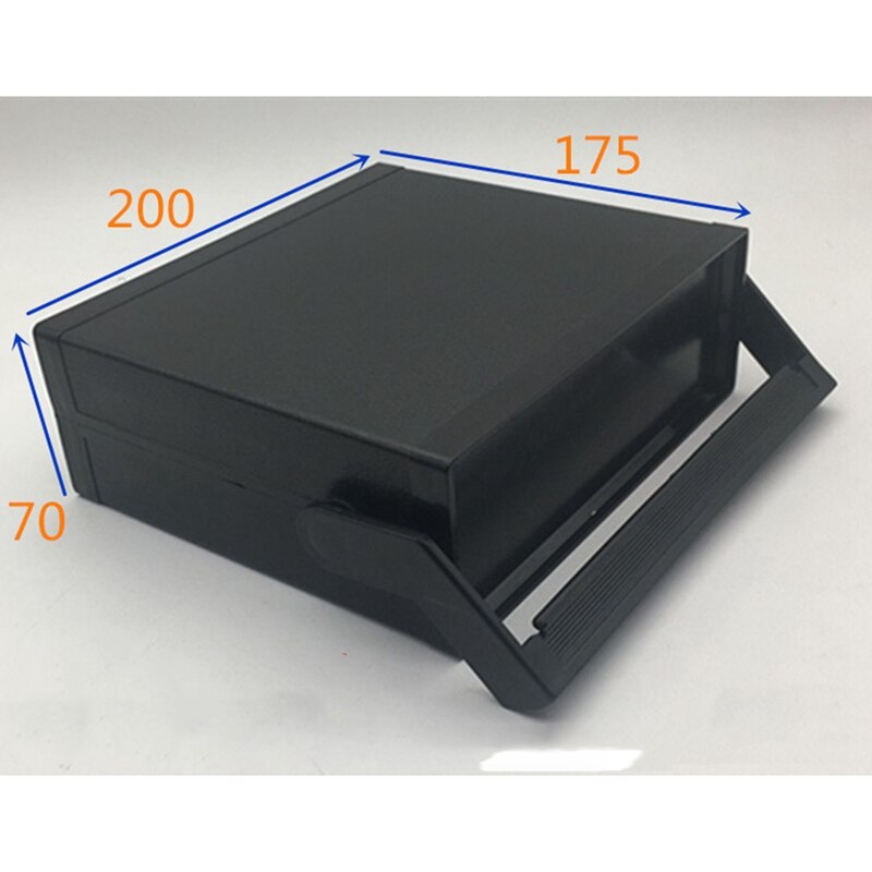 Elektronische Plastic Shell Cartridge Handvat Project Junction Case Bureau Instrument 200X175X70mm