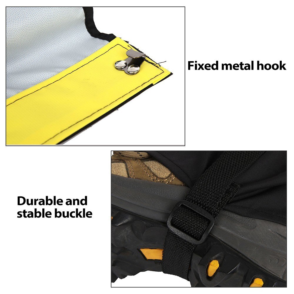 Outdoor Gaiters Sleeve Leg Protector Climbing Calf Sleeve Snowfield Desert Walking Cycling Waterproof Anti Dirt Gaiters Sleeve