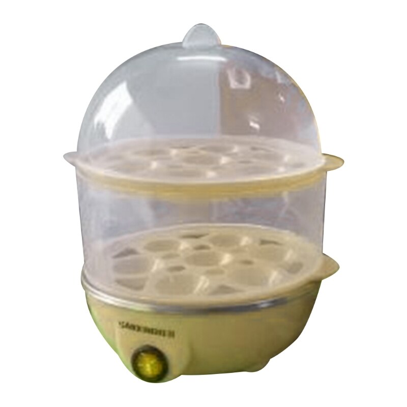 Household Electric Rapid Egg Seamer Automatic power-off home breakfast machine: Yellow