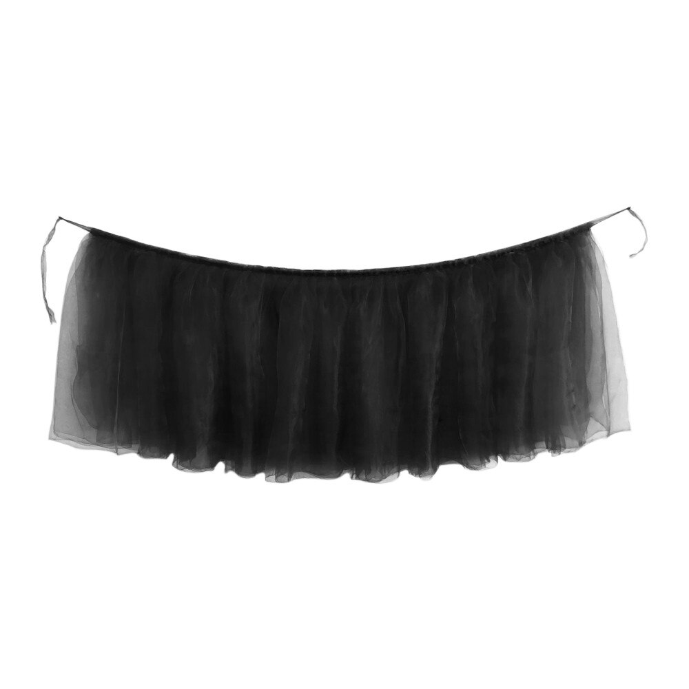 1pc 100 x 80 cm flerfärgad bordskjol överdrag födelsedag bröllop festlig födelsedagsfest heminredning bordsduk 3 juni: K