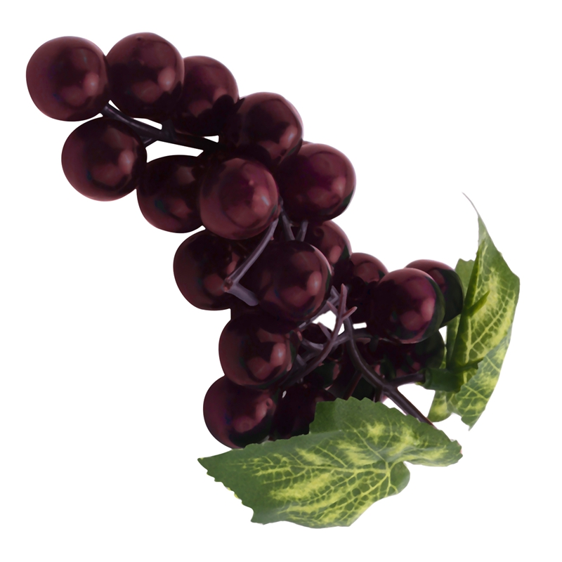 9Pc Kunstmatige Druiven, Kunstmatige Druiven, Mini Druif Clusters, Opknoping Decoraties, Bruiloft Fruit Wijn Decoraties