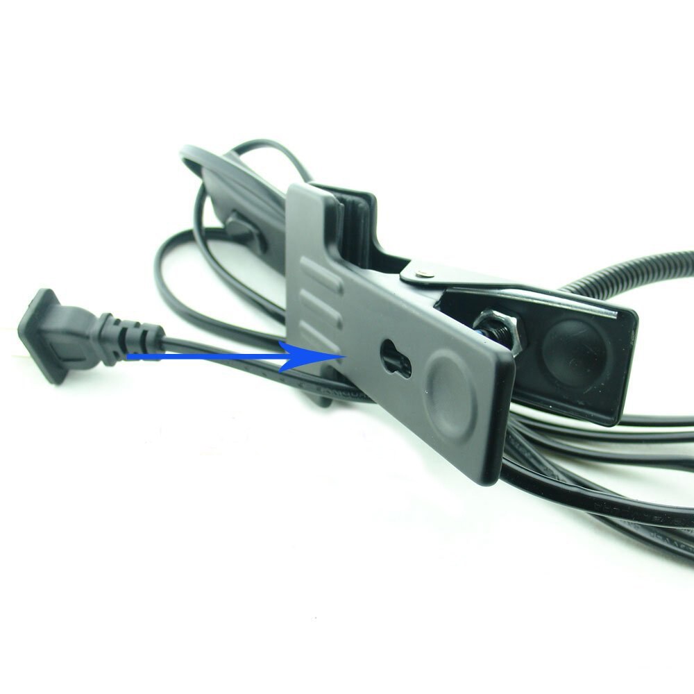 ledet skrivebordslampe med klips fleksibel ledet leselampe 5w 220v strømforsyning ledet boklamper låve nattbord hjemmelys