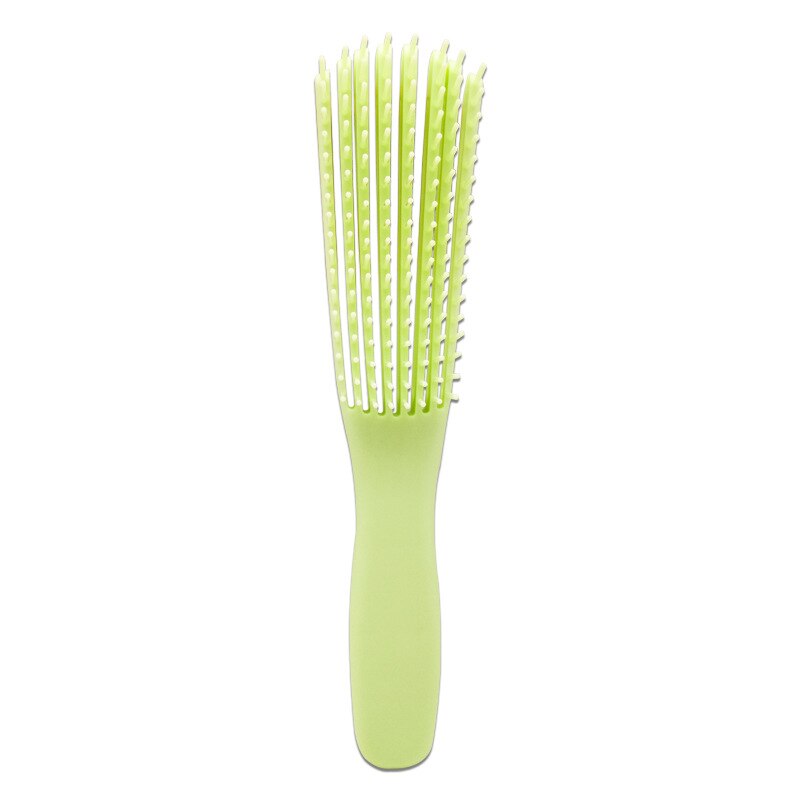 Démêler brosse à cheveux cuir chevelu Massage peigne à cheveux femmes démêlant brosse à cheveux pour bouclés soins des cheveux Salon maison coiffure peigne de coiffure: 21.8 6.5cm I