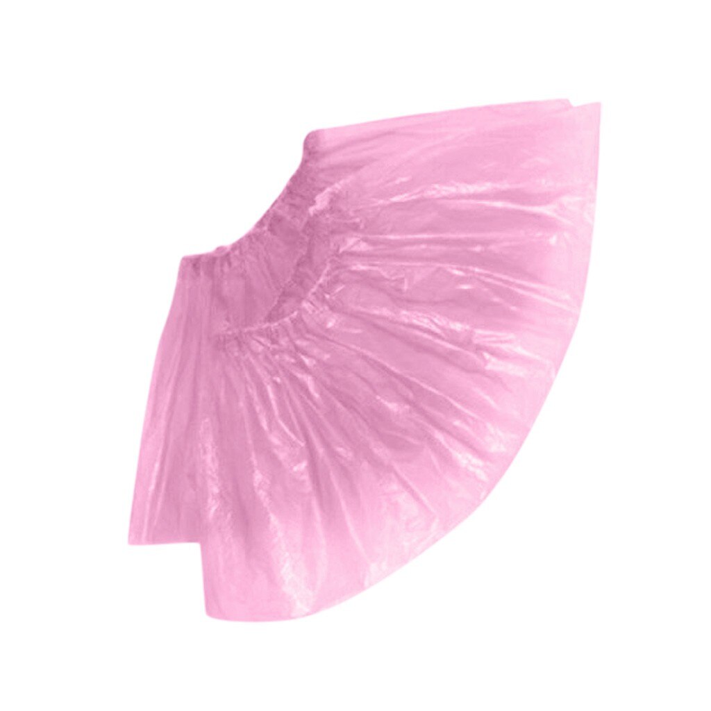 Outdoor Waterproof Disposable Plastic Shoe Covers Carpet Cleaning Overshoes Disposable Shoe Covers Mud-proof Cleaning Shoe Cover: B