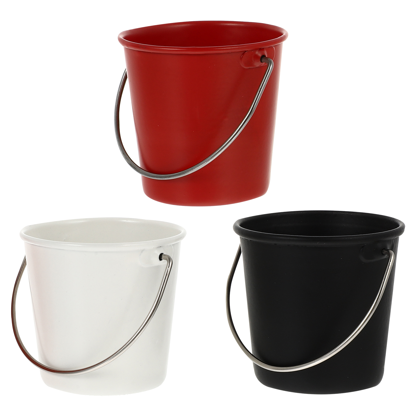 Barriles de 3 piezas de Metal para salsa, taza de salsa de tomate, Mini barriles de Ketchup para el hogar, Hotel, restaurantes