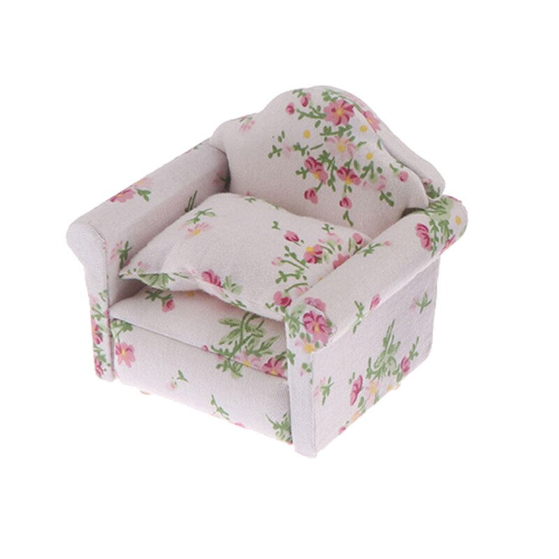 1Pc 1/12 Dollhouse Miniature Divano Mobili Casa di Bambola Soggiorno Accessorie Per I Bambini Scherza il Regalo di Simulazione Dollhouse Divano: G