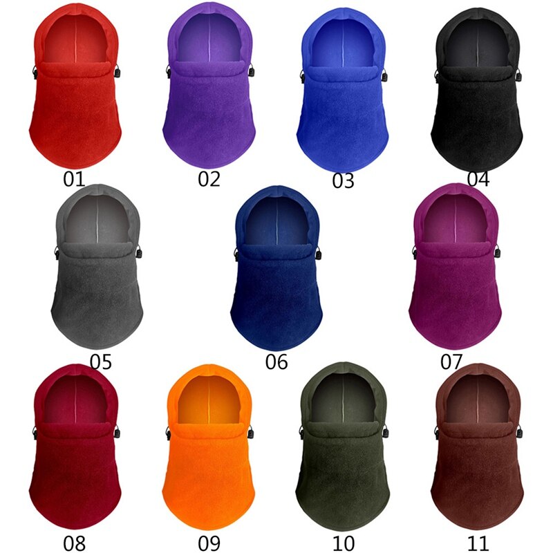Winter winddichte wandelmutsen heren warme thermische fleece bivakmutsen gezichtsbedekkende mutsen ski fiets motor nekwarmer helm muts