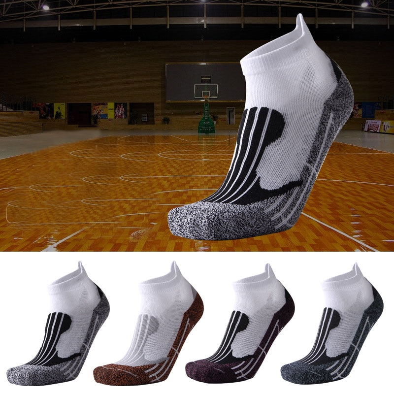 Verdikte Handdoek Basketbal Sokken Anti-Slip Slijtvaste Sokken Frosted Trendy Sport Sokken Geur Voetschimmel HEQ642