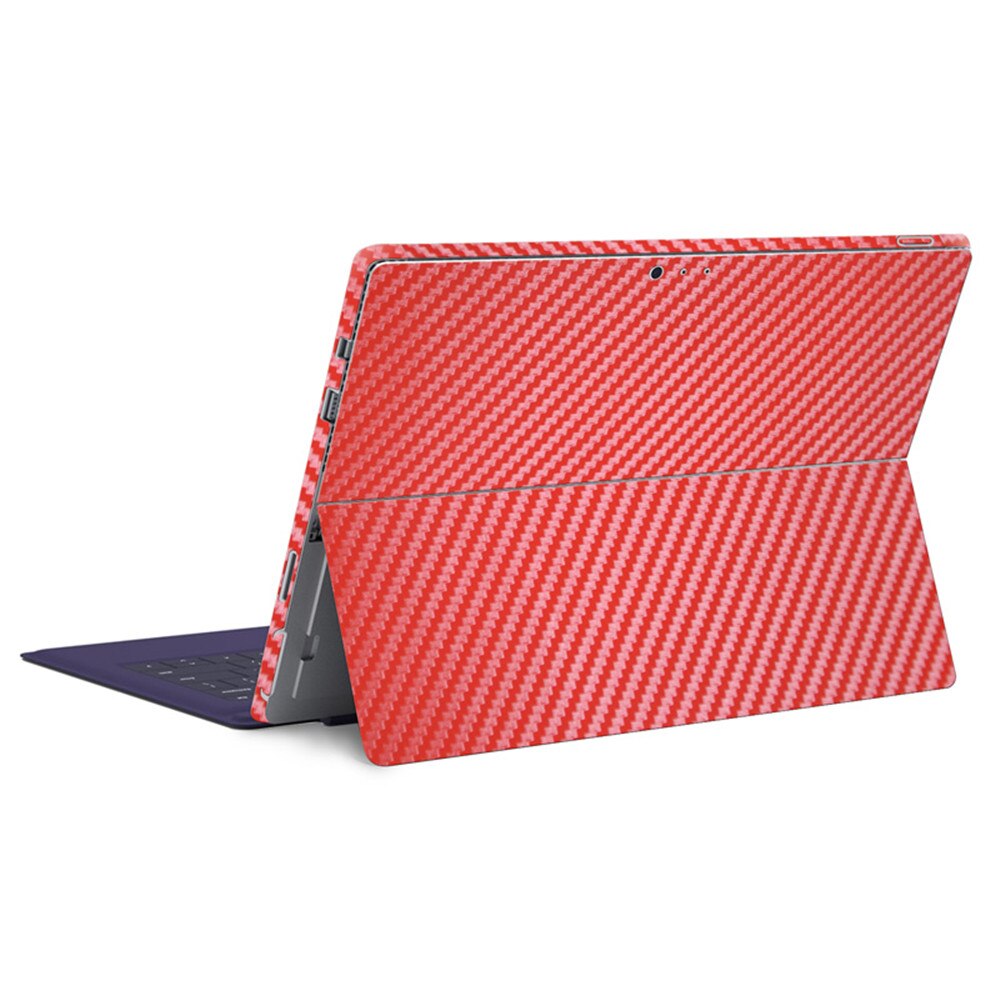 Carbon Fiber Skin Sticker Voor Surface Pro 3: Rood