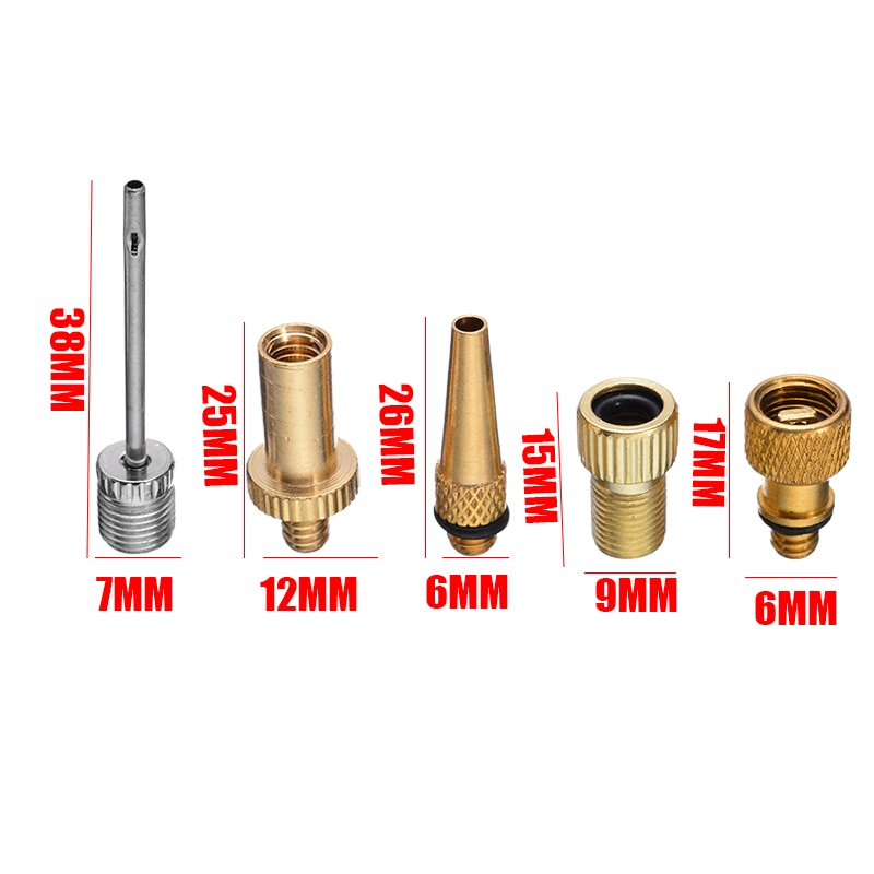 16pcs/set Replacement Valve Adapters Bicycle Valve Adapter Bicycle Valve Adapter Valve Set For Mountain Road Bike Valve Adaptor