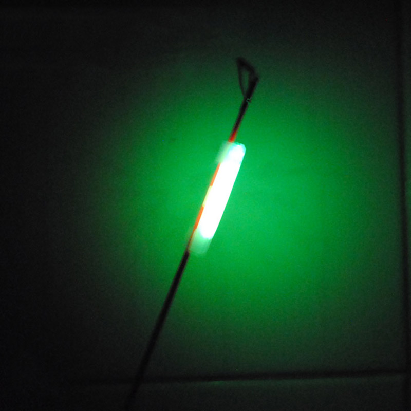 8pcs Luminous Lightstick Holder Night Fishing Rod Tip light holder Clip used on fishing rod for chemical light stick J308