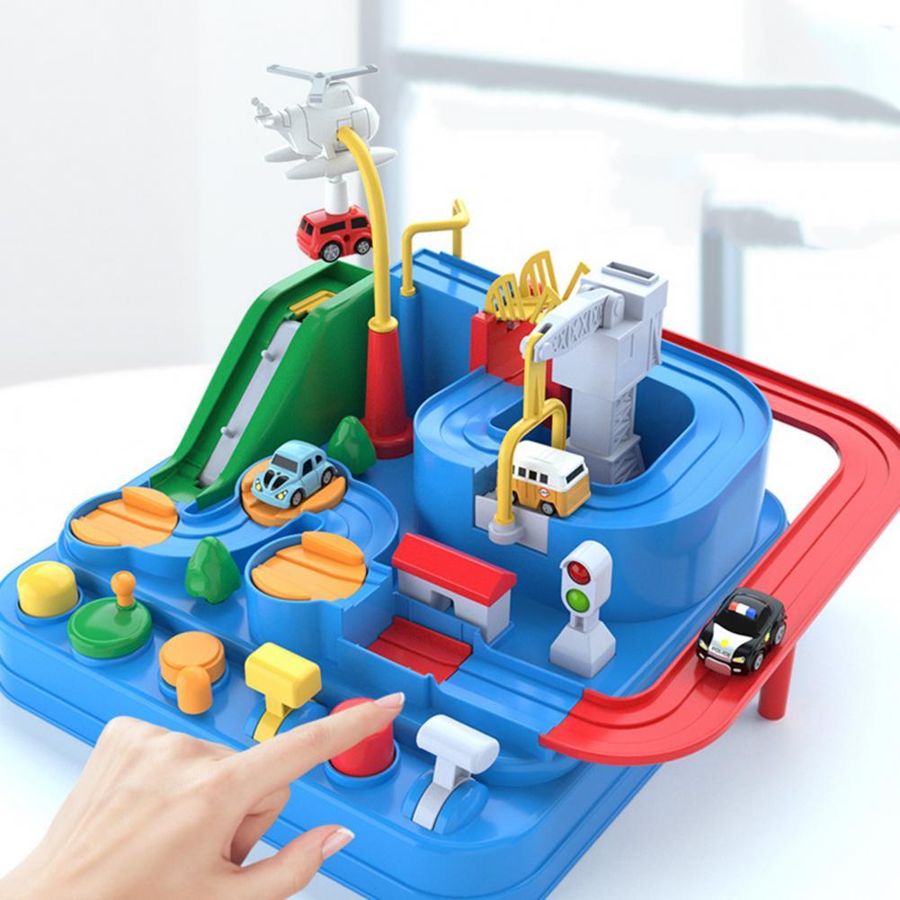 Simulazione di giocattoli di avventura modello di auto educativa Design inerziale Mini veicolo giocattoli educativi per bambini regali per bambini