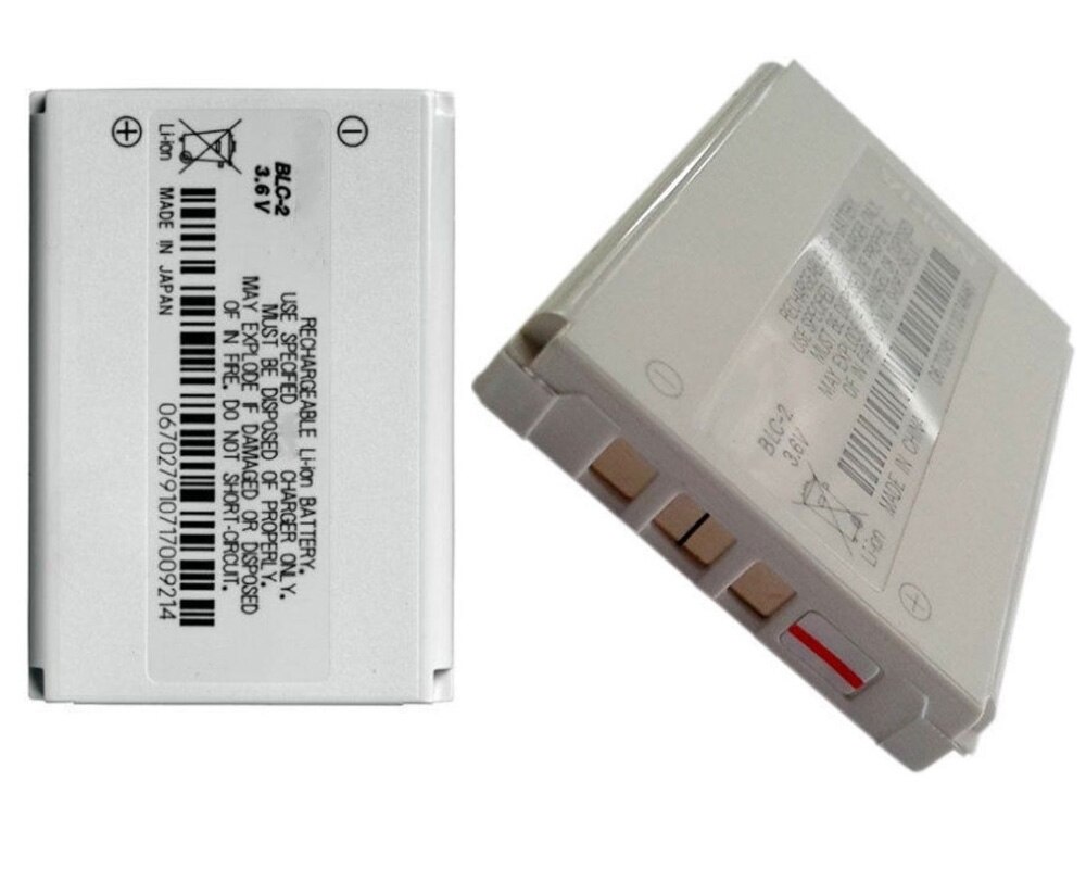 ISUNOO BLC-2 Batterij Voor Nokia 3310 3330 3410 3510 5510 3530 3335 3686 3685 3589 3315 3350 3510 6650 6800 3550 BLC2 1200mAh