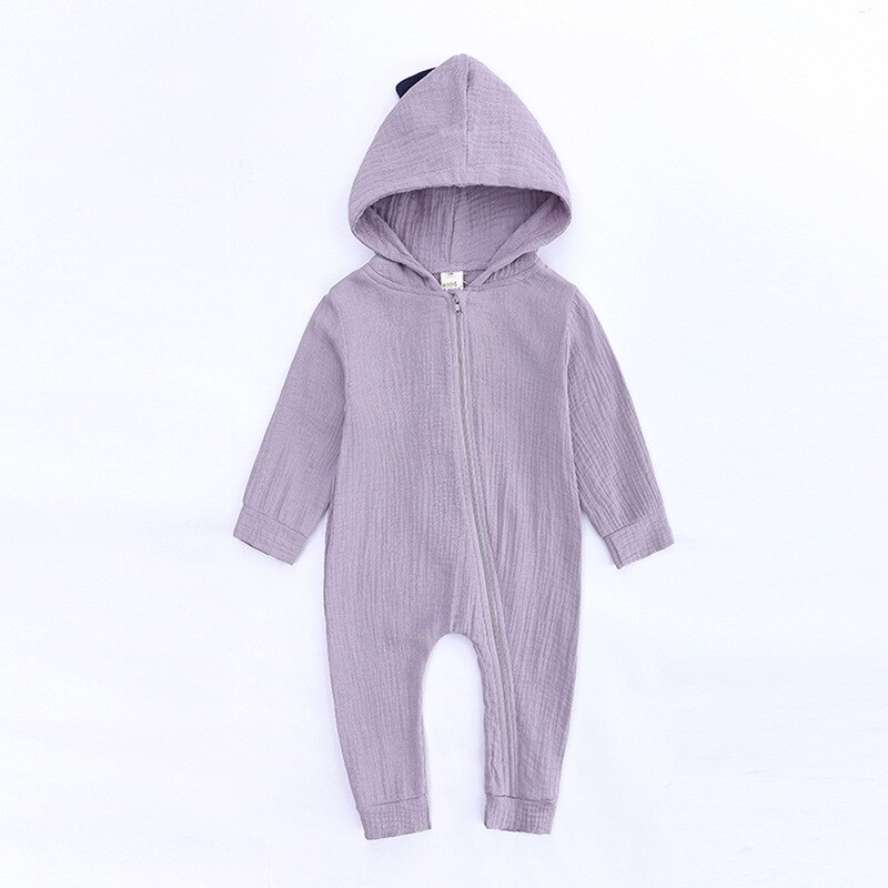 Dinosaurus Baby Kleding Herfst Winter Baby Romper Warme Dikke Baby Rompertjes