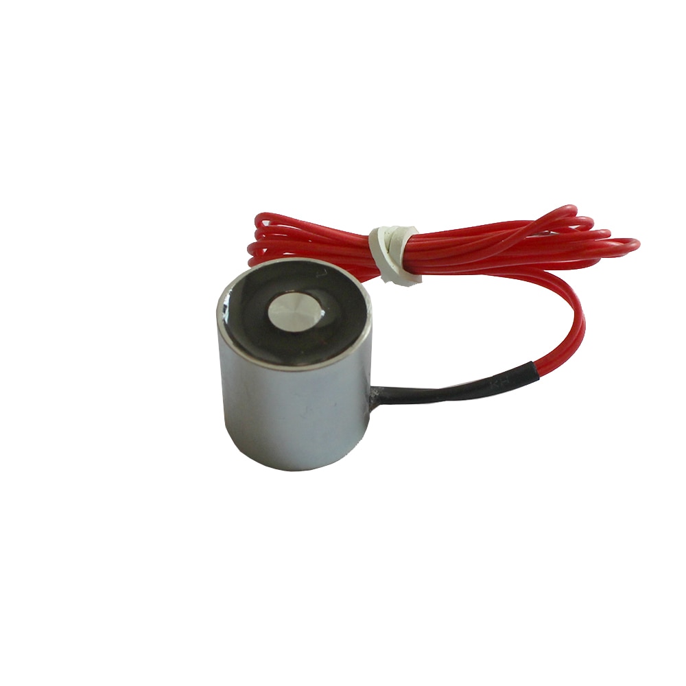 16/16 succión 3KG 30N Mini electroimán 12 V electroimán 12 voltios pequeño electroimán 24V bobina 12 V imán eléctrico