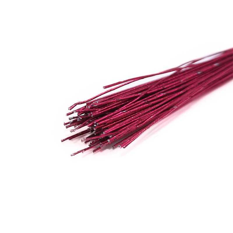 25pcs/lot Stocking Flower Wire #26 Paper Wire Commonly Used Iron Wire For DIY Nylon Stocking Flower Making Material Accessory