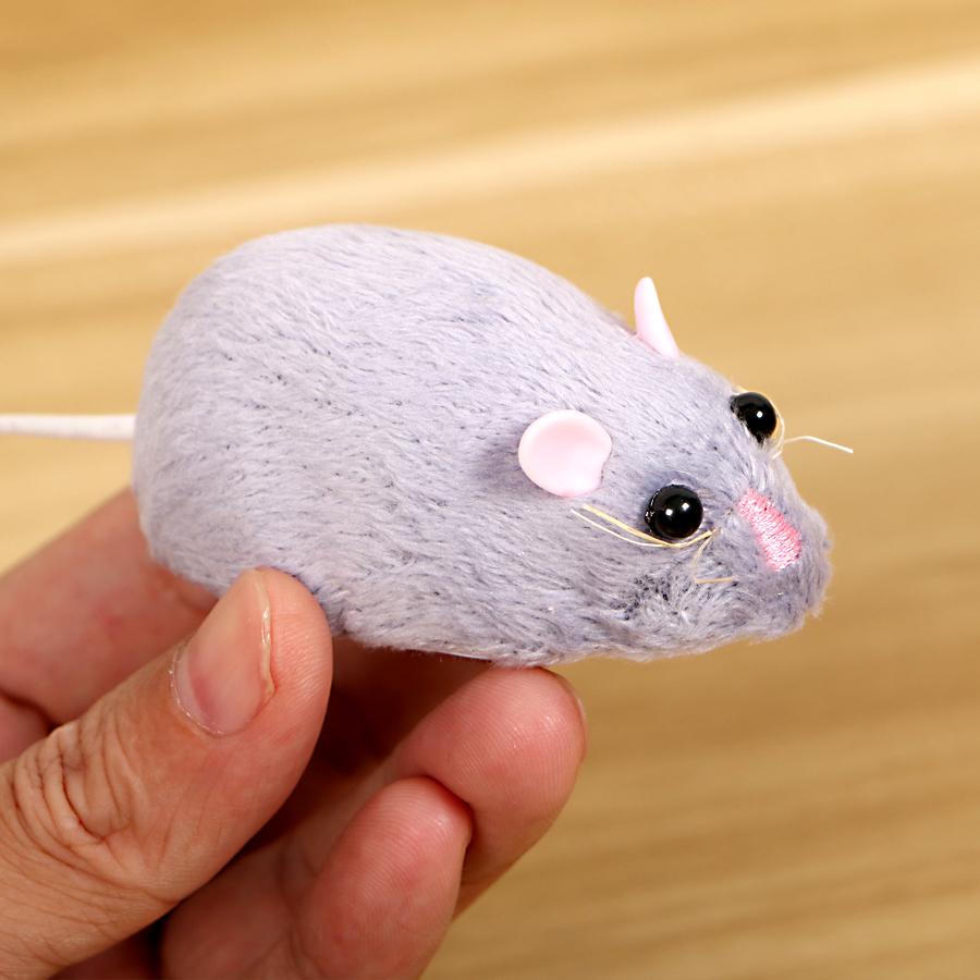 Wireless Electronic Remote Control Rat Plush RC Mouse Toy Flocking Emulation Toys Rat for Cat Dog,Joke Scary Trick Toys