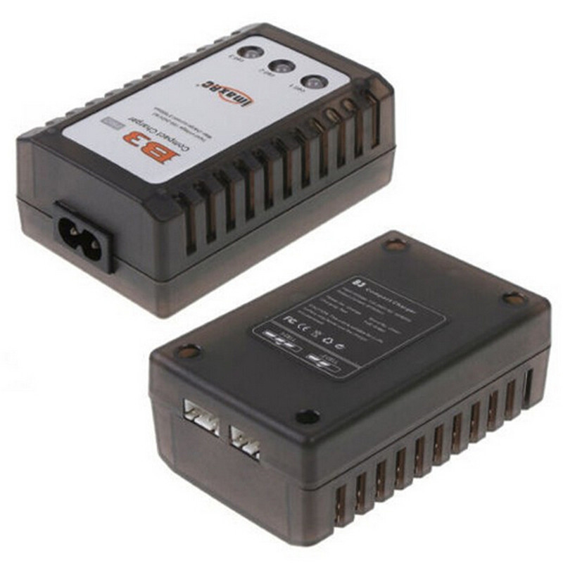 IMax-Chargeur compact v1.imaxRC Pro, B3AC, 2S, 3S, 7.4V, Lithium, Fuchsia, Batterie RC, Balance Charging,