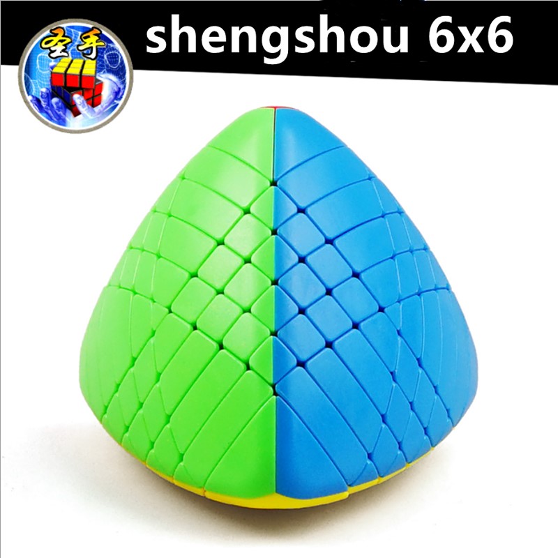Shengshou 6X6X6 Kubus 6X6X6 Mastermorphix Magische Kubus 6X6X6 rijstbol Speed Cube Shengshou 6X6 Mastermorphix Puzzel Kubus