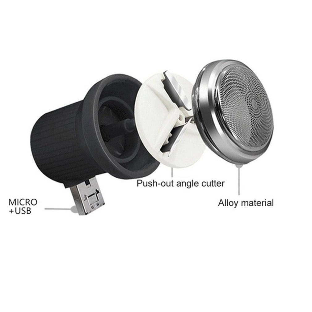 Lichtgewicht Scheerapparaat Draagbare Scheerapparaat Elektrische Scheerapparaten Gezondheid Knappe Gadget Mannen Trimmer Voor Reizen