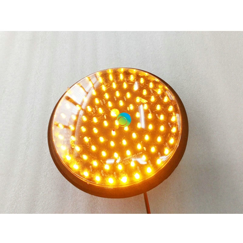 DC24V high brightness Epistar LED 200mm LED traffic signal light yellow traffic signal module for