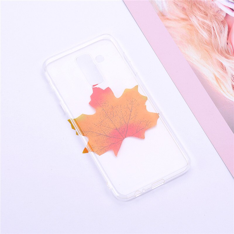 Silicone Case For Samsung Galaxy A6 case SM A600 A600F Candy Soft Case For Samsung A6 Plus cover A605 A605F funda: For A6 2018 / Transparent