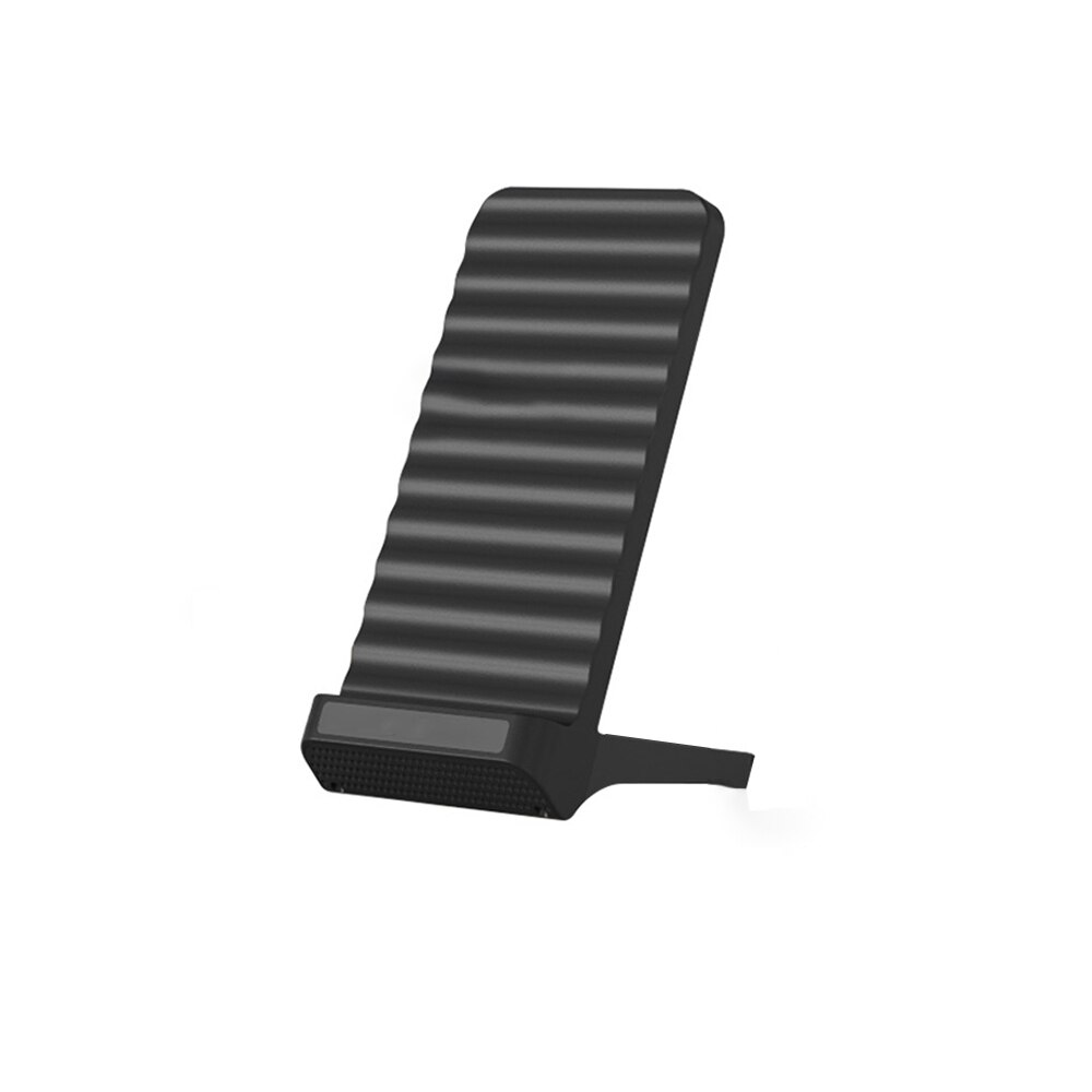 Oplaadstation voor iphone 6 6s 7 11 draadloos oplaadstation telefoonhouder met oplaadstation standaard voor apple: Zwart