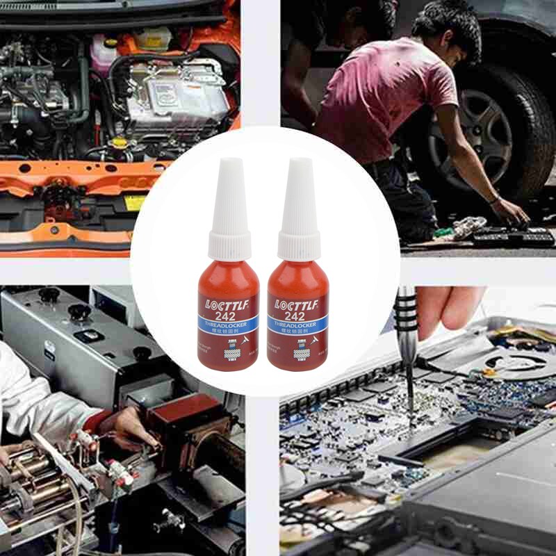 10ml Adhesive Wire Sealing Anti-Corrosion Thread Blue 242 Glue Anaerobic Screw Lock Anaerobic Adhesive