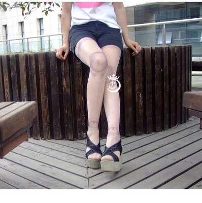 Japanese Lolita original stockings SD doll spherical joint velvet printing soft budding girl pants tattoo silk stocking XWZ-L002: as picture 20D