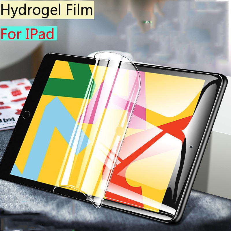 Hydrogel Film Voor Ipad Mini 123 4 5 Screen Protector Voor Ipad Air 2 3 6 Zachte Film Voor Ipad pro 9.7 7.9 10.2 Inch Full Cover