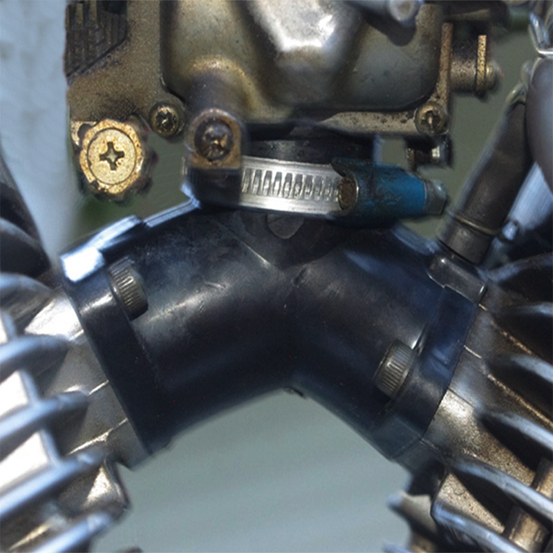 Carb Intake Carburateur Air Joint Boot Interface Adapter Connector Spruitstuk Voor Yamaha Virago XV 125 250 XV125 XV250 88 -11