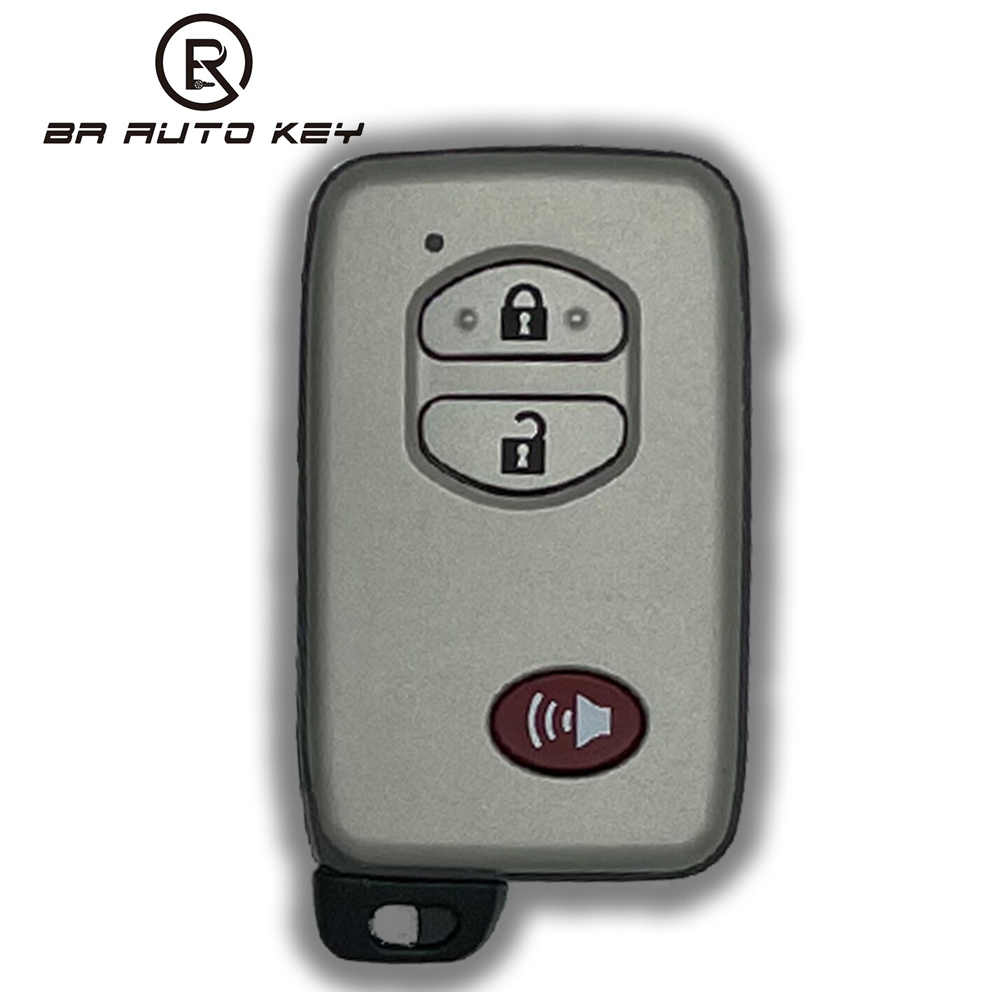 3buttons 433MHz Keyless Smart Remote key Fob for Toyota Land Cruiser LC200 B77EA A433: 3 Buttons