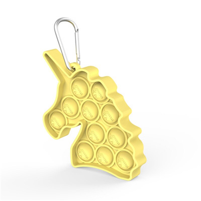 Tie-dye Keychain Fidget Simple Dimple Toy Sensory Educational Toy Push Bubble Toys Stress Relief Toy Antistress Adult Relief: 13