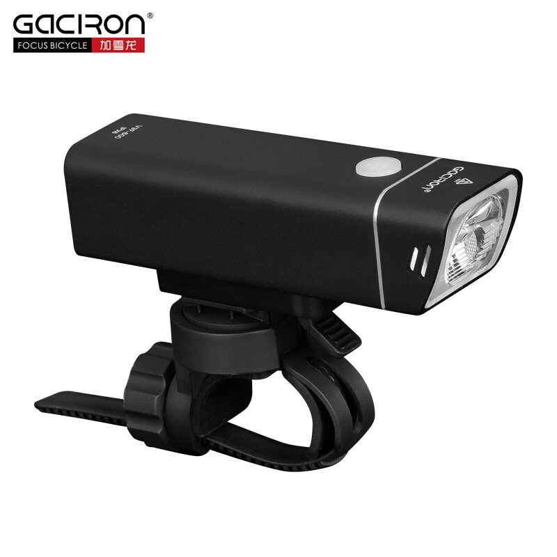Gaciron Fahrrad Scheinwerfer Eingebaute 2500 mAH Batterie USB Ladung 600 Lumen 9 stunden Laufzeit Seite Sichtbar Radfahren Front Beleuchtung