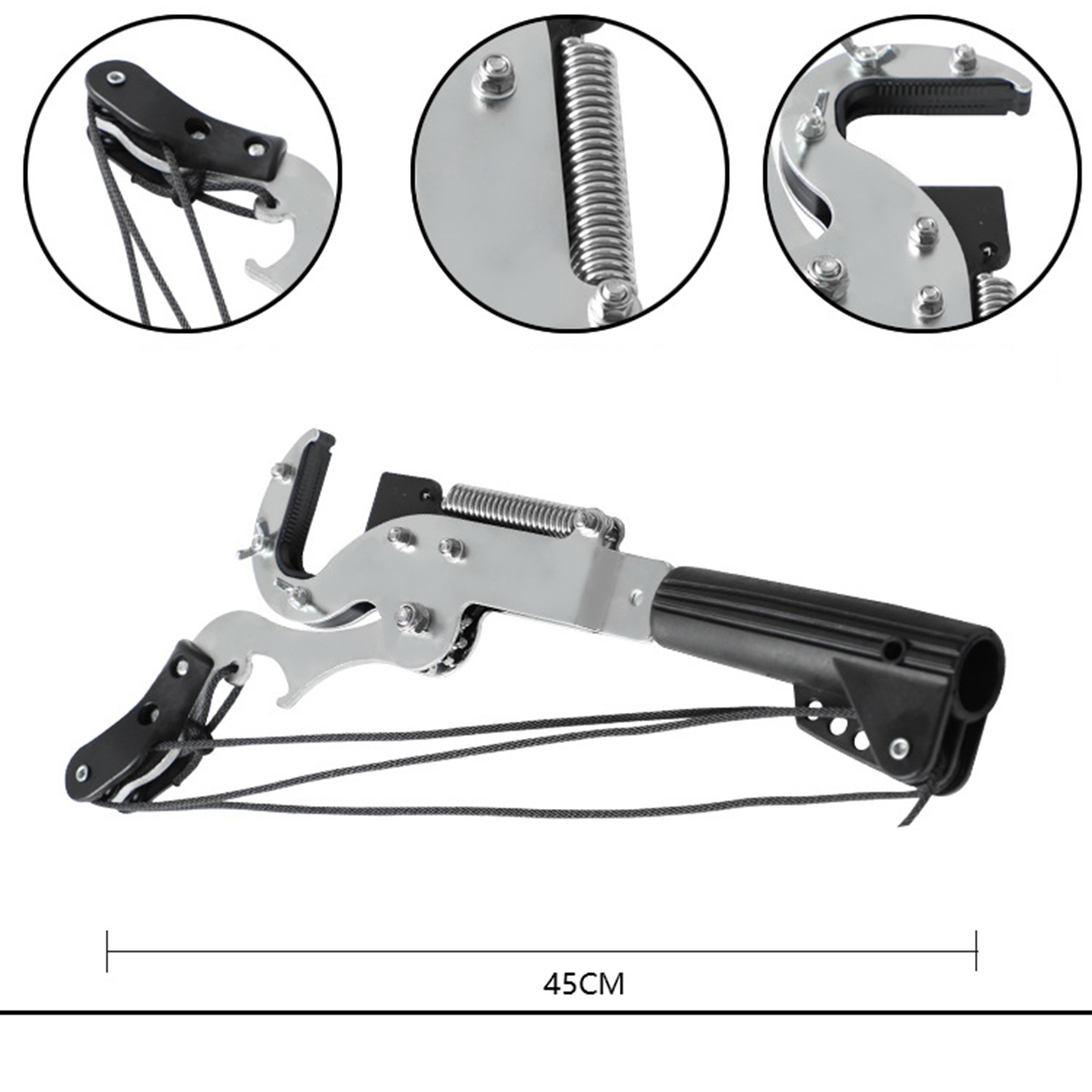 High-Altitude Tree Branches Trimmer Extendable Tree Pruning Saw Fruit Tree Pruner Shears Without Pole for Cutting High Branches