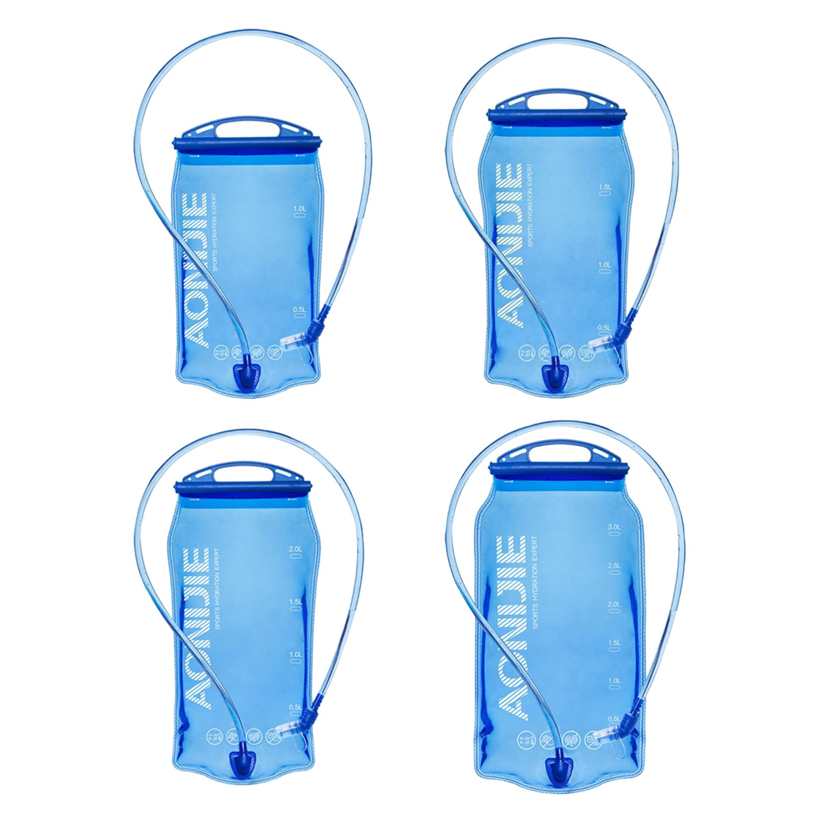 Hydration Bladder 1/1.5/2/3 Liter Water Bladder, Safe Water Reservoir Leak Proof