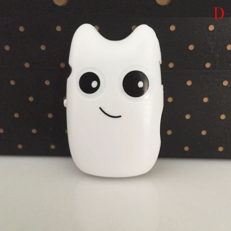 USB:2.0 4.8*3*1cm 4 Styles Cartoon Mini MP3 Player Cute Music Player Support TF Card MP3 Player: D