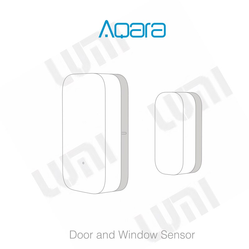 Aqara-Sensor de puerta y ventana Zigbee, conexión inalámbrica, Mini sensor de puerta inteligente, funciona con la aplicación Mi Home para Xiaomi mijia Smart home