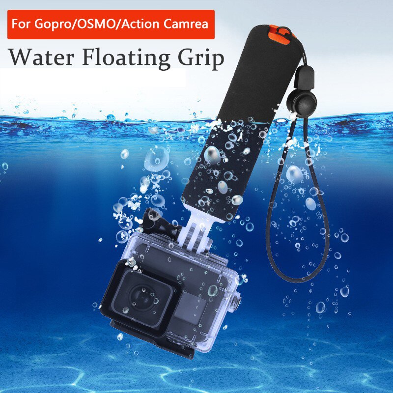 Waterdichte Drijvende Grip Handgreep Drijfvermogen Handheld Stick Float Accessoires Voor Gopro Osmo Actie Camera Duiken Selfie Stok