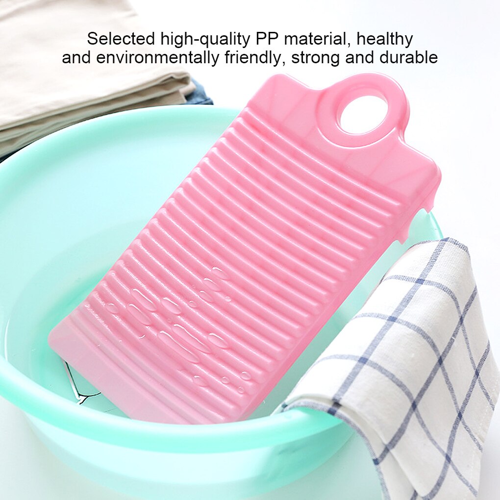 Plastic Washboard Antislip Thicken Washing Board Clothes Cleaning For Laundry Cleaning Tool Bathroom Accessories