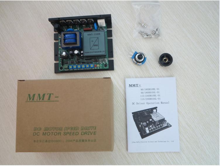 Factory Adjustable 180V SCR Classes DC Motor Speed Controller input 115v 230v ac output 90v 180 vdc brush dc motor controller