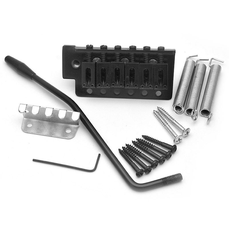 6-saitige Gitarrenbrücke, Sattel-Saitenhalter für Gitarre, Strat SQ ST, E-Gitarre, Tremolo-Brücke, Standard-Gitarrenzubehör