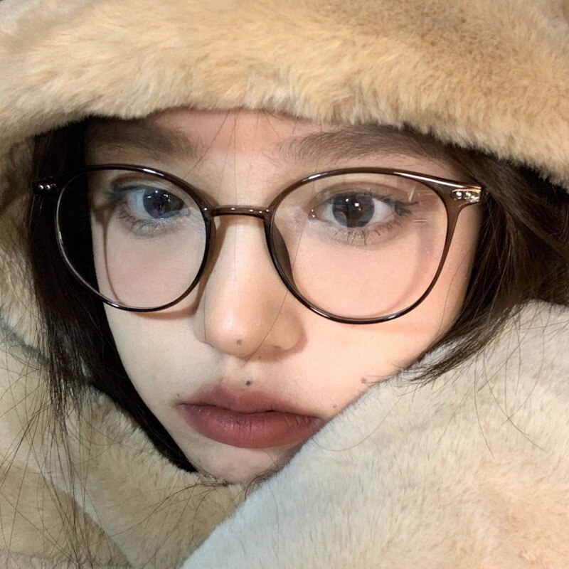 Gafas poligonales redondas unisex para hombre y mujer, lentes con montura metálica, lisas, para miopía,-1,0-2,5-2, novedad de