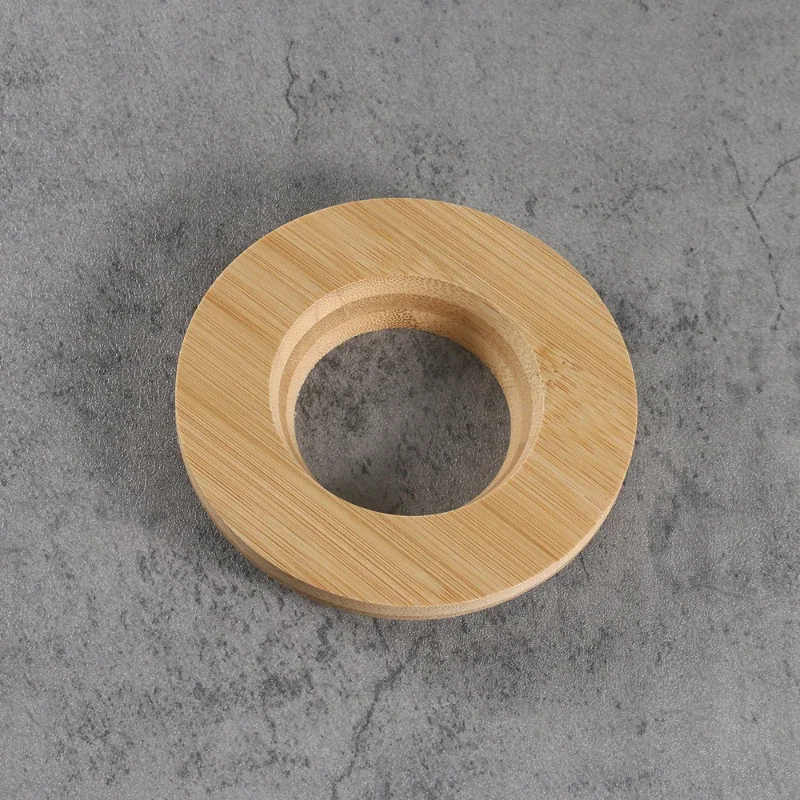 Coffee Filter Stand Pour Over Filter Stand Cone Coffee Dripper Holder Rack Durable Wooden for Origami Coffee filter cup holder: Light Grey