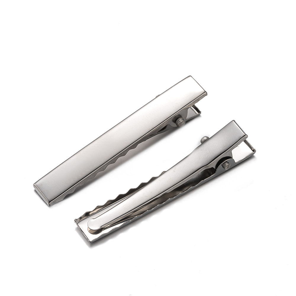 Kit de pinzas de cocodrilo planas de oro KC, 20/50 Uds., para bricolaje, horquilla con lazo de Metal, joyería artesanal, accesorios para hacer herramientas de cuidado de estilismo para mujeres